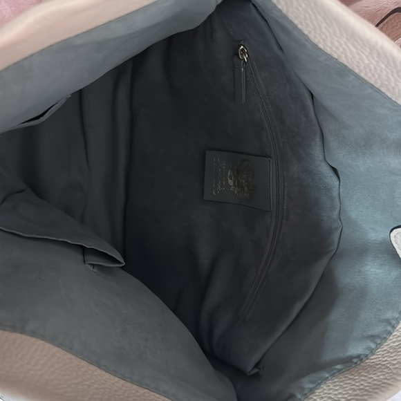 Vince Camuto 100% leather baby soft pink tote computer bag purse - Picture 5 of 8